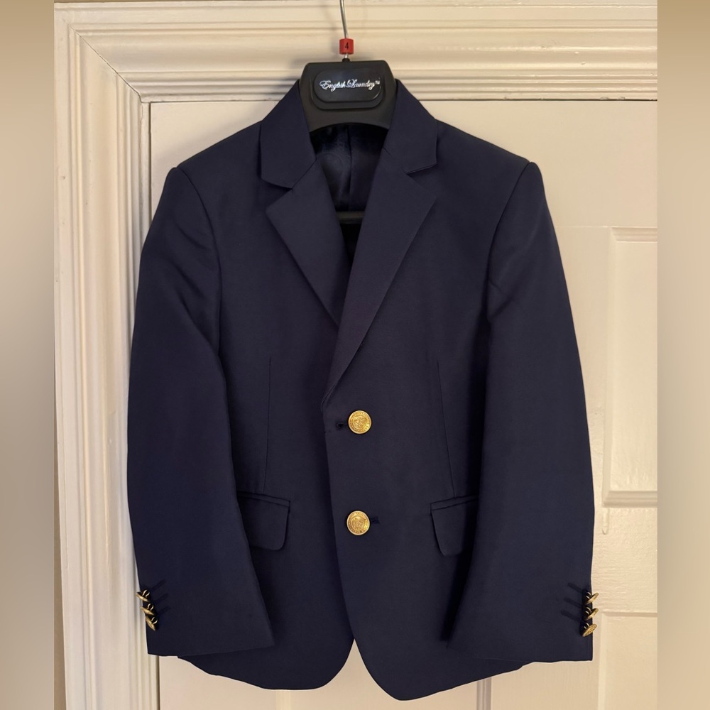 NEW English Laundry Navy Blue Boy’s Blazer Sports Jacket